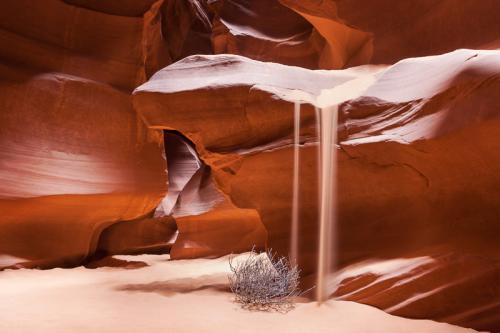 Falling Sand, Upper Antelope Canyon