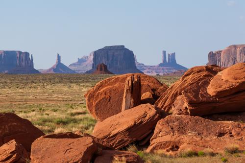 Boulders, Monument Valley