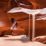 Falling Sand, Upper Antelope Canyon