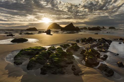 X2A16445 BandonBeachSunset